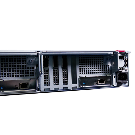 HPE J2000 6x100GbE 2.5" NVMe 24 Bay U.2 JBOF R4T21A Refurbished