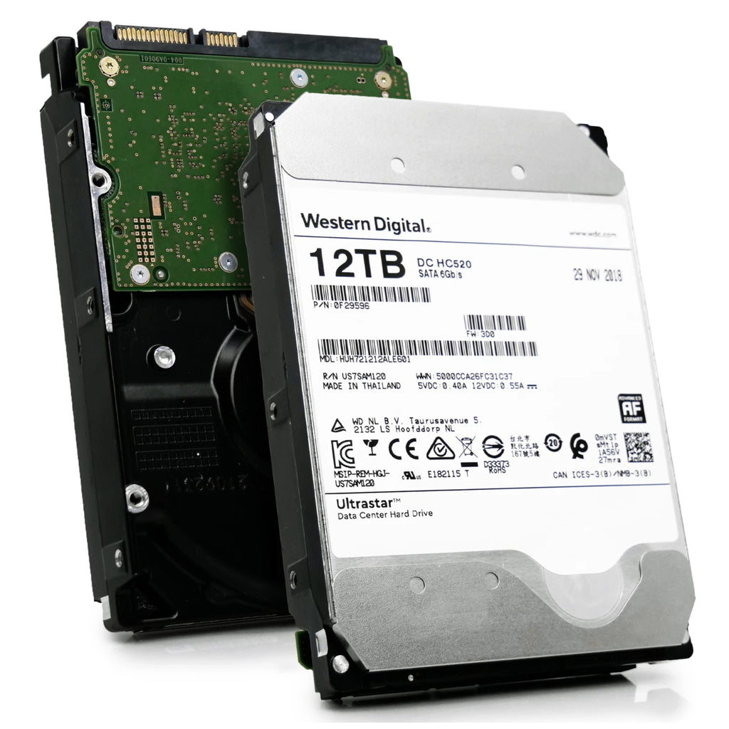 Western Digital Ultrastar DC HC520 HUH721212ALE601 0F29596 12TB