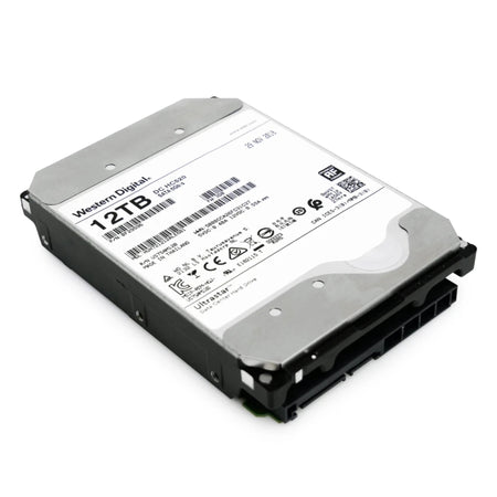 Western Digital Ultrastar DC HC520 HUH721212ALE601 0F29596 12TB 7.2K RPM SATA 6Gb/s 512e 256MB 3.5in Refurbished HDD