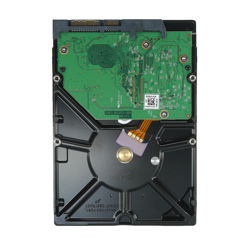 WD Ultrastar HA210 HUS722T1TALA604 1TB 7.2K RPM SATA 6Gb/s 512n 128MB 3.5" SE Hard Drive - Rear View