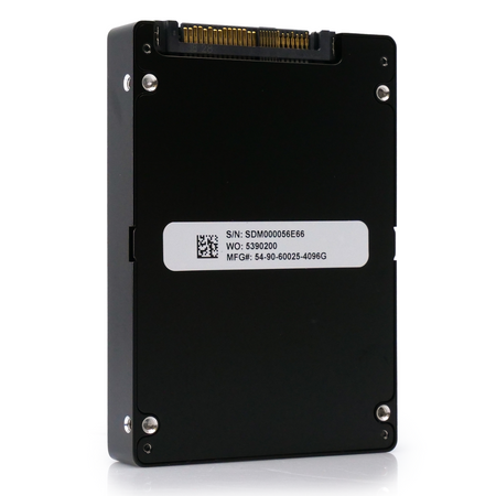 Western Digital/HGST Ultrastar DC SN200 HUSMR7632BDP301 3.2TB PCIe Gen 3.0 x4 4GB/s NVMe 2.5in Solid State Drive back angle