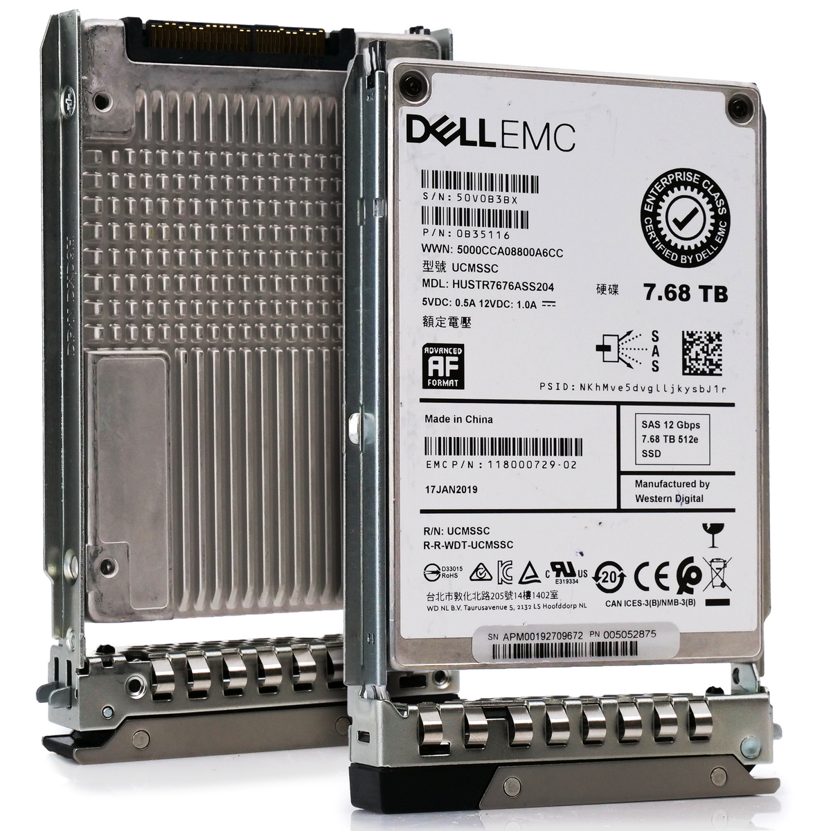 Dell EMC G14 HUSTR7676ASS204 7.68TB SAS 2.5