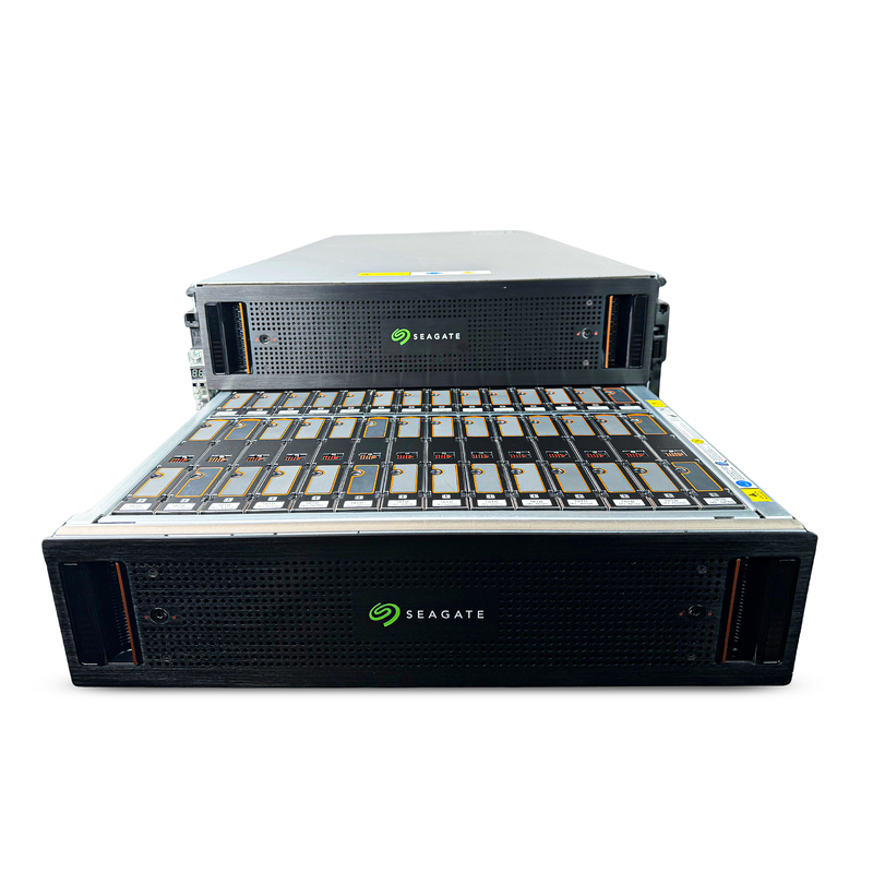 Seagate Exos E 5U84 SAS Disk Shelf | 84-Bay 5U Data Center JBOD Enclosure (Refurbished) with Enterprise SAS Hard Drives