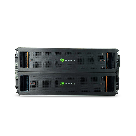 Seagate Exos E 5U84 SAS Disk Shelf | 84-Bay 5U Data Center JBOD Enclosure (Refurbished) with Enterprise SAS Hard Drives
