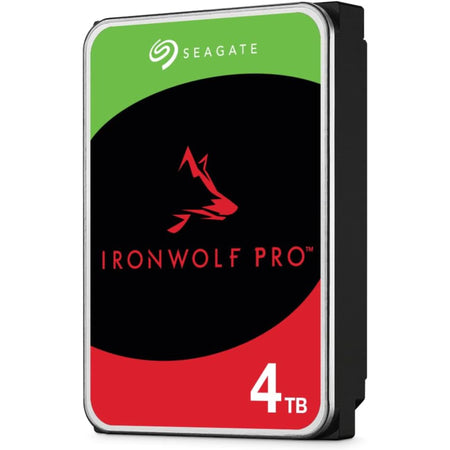 Seagate Ironwolf Pro ST4000NE001 4TB 7.2K RPM SATA 6Gb/s 512e NAS 3.5in Recertified Hard Drive