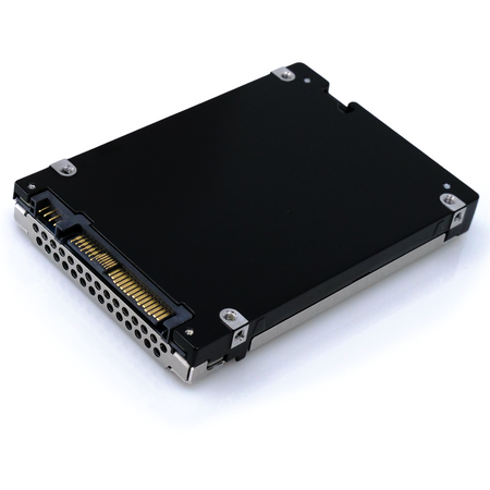 Kioxia CD-6-R KCD6XLUL15T3 15TB SSD PCIe Gen 4.0 X4 8GB/s 3D TLC 1DWPD U.2 NVMe 2.5in Solid State Drive - Flat Rear View