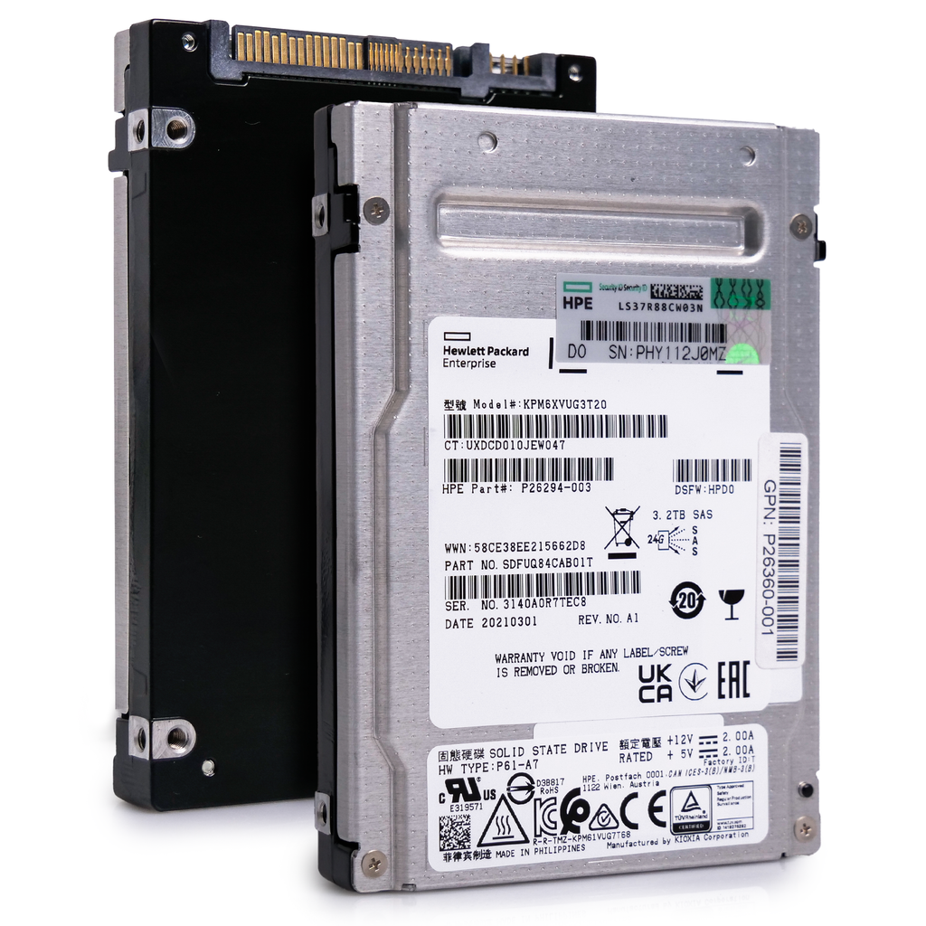 HP/Kioxia PM6-V KPM6XVUG3T20 3.2TB SAS 4 2.5