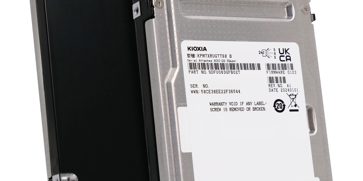 Kioxia PM7-R KPM7XRUG7T68 7.68TB SAS-4 2.5