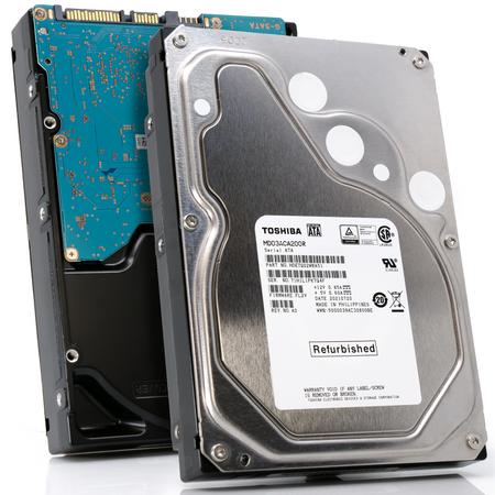 Toshiba MD03 MD03ACA200R 2TB 7.2K RPM SATA 6Gb/s Desktop 3.5in Recertified Hard Drive