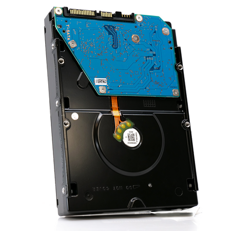 Toshiba MD04 MD04ACA300R 3TB 7.2K RPM SATA 6Gb/s Desktop 3.5in Recertified Hard Drive - Rear View