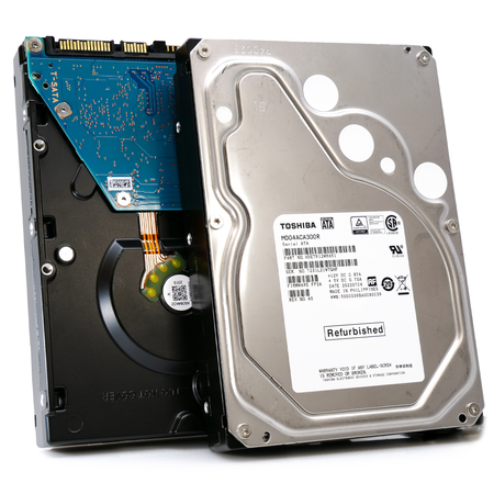 Toshiba MD04 MD04ACA300R 3TB 7.2K RPM SATA 6Gb/s Desktop 3.5in Recertified Hard Drive