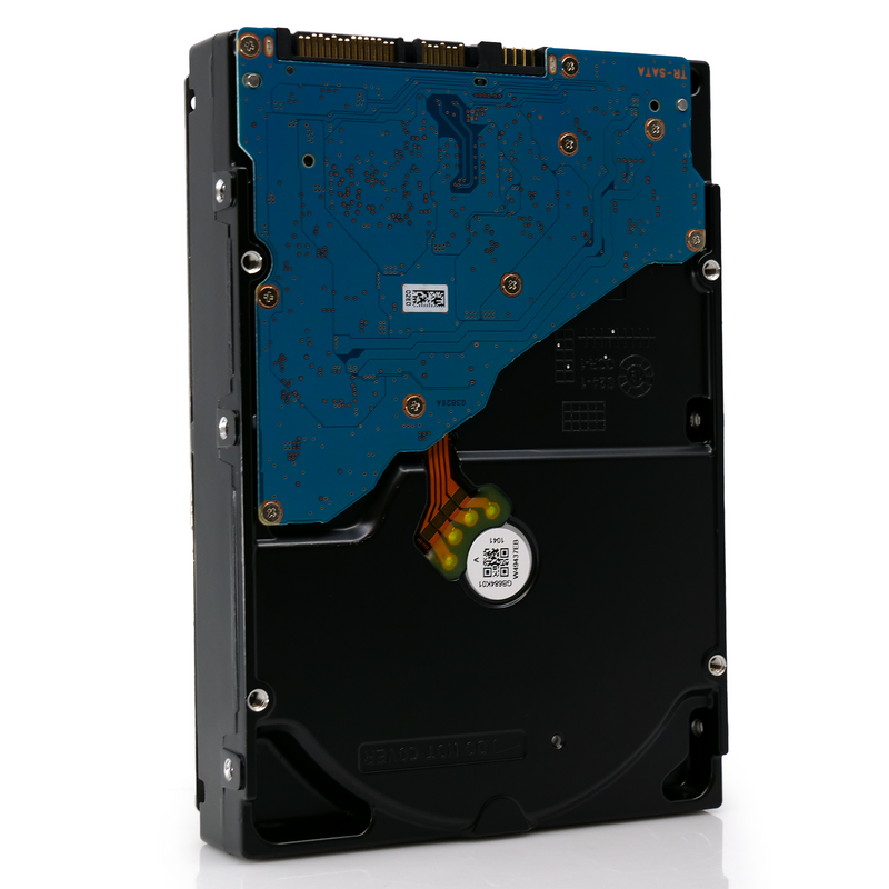 Toshiba MD04 MD04ACA600R 6TB 7.2K RPM SATA 6Gb/s Desktop 3.5in Recertified Hard Drive - Rear View