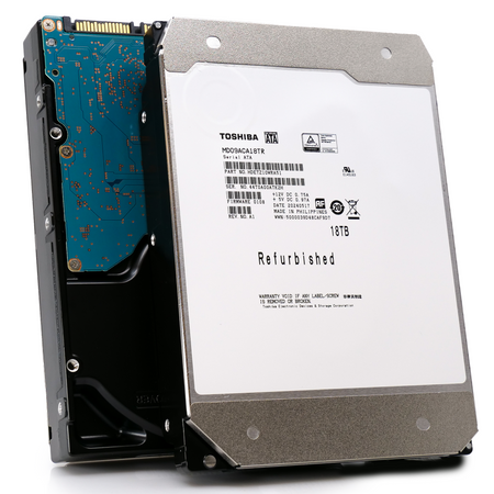Toshiba MD09 MD09ACA18TR 18TB 7.2K RPM SATA 6Gb/s 512e Desktop 3.5in Recertified Hard Drive