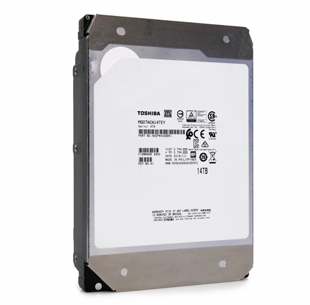 Toshiba 14TB MG07 MG07ACA14TEY 7.2K RPM SATA 6Gb/s 512e SIE 3.5in Refurbished HDD