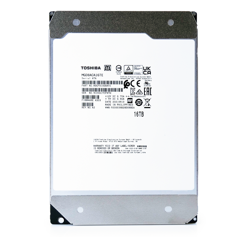 Toshiba MG08 MG08ACA16TE 16TB SATA 3.5 Toshiba MG08 MG08ACA16TE 16TB SATA 3.5