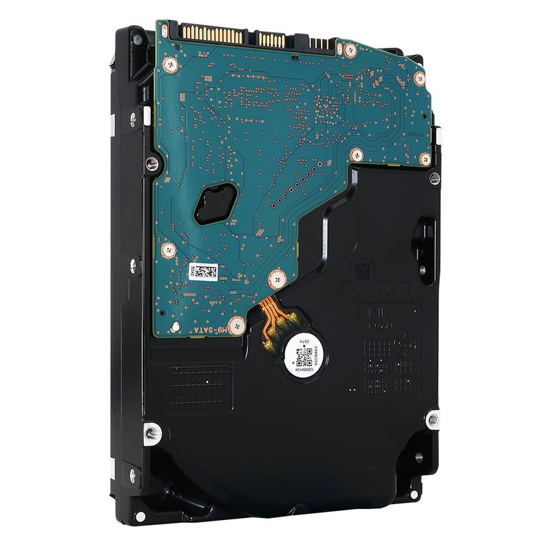 Toshiba MG09 MG09ACA18TE 18TB 7.2K RPM SATA 6Gb/s 512e 3.5in Refurbished HDD - Rear View