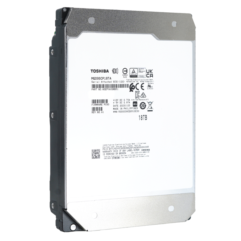 Toshiba MG09 MG09SCP18TA 18TB SAS 3.5 Toshiba MG09 MG09SCP18TA 18TB SAS 3.5