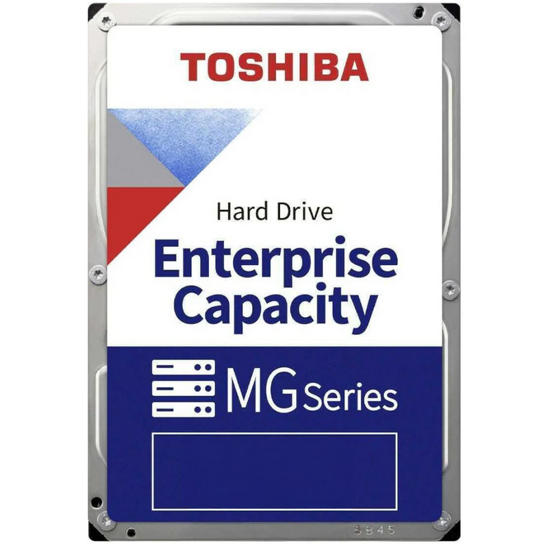 Toshiba MG08 MG08SDA800A 8TB 7.2K RPM SAS 12Gb/s 4Kn 3.5in Refurbished HDD