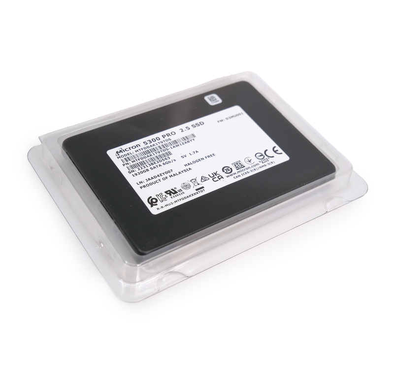 Micron 5300 Pro MTFDDAK1T9TDS 1.92TB SATA 6Gb/s 3D TLC 2.5in Enterprise Solid State Drive