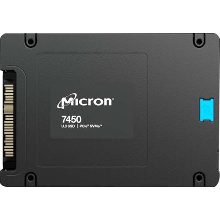 Micron 7450 MAX MTFDKCC6T4TFS 6.4TB 3 DWPD PCIe Gen 4.0 x4 8GB/s 3D TLC U.3 NVMe 2.5in Recertified SSD