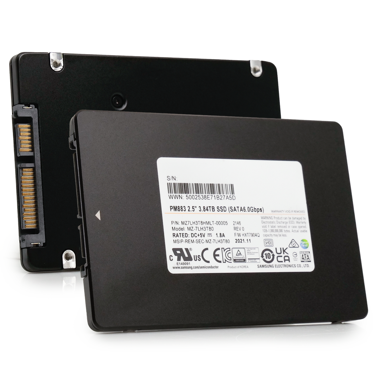 ss様確認用  d'Argenteuil③-2 Hative MZ-ILT3T8B 2.5 12Gbps SAS 3.84TB PM1643a SAMSUNG HITACHI 果菜