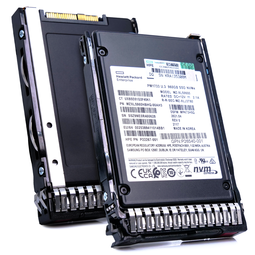 HP Generation 10 MZXL5960HBHQ 960GB U.3 2.5 HP Generation 10 MZXL5960HBHQ 960GB U.3 2.5