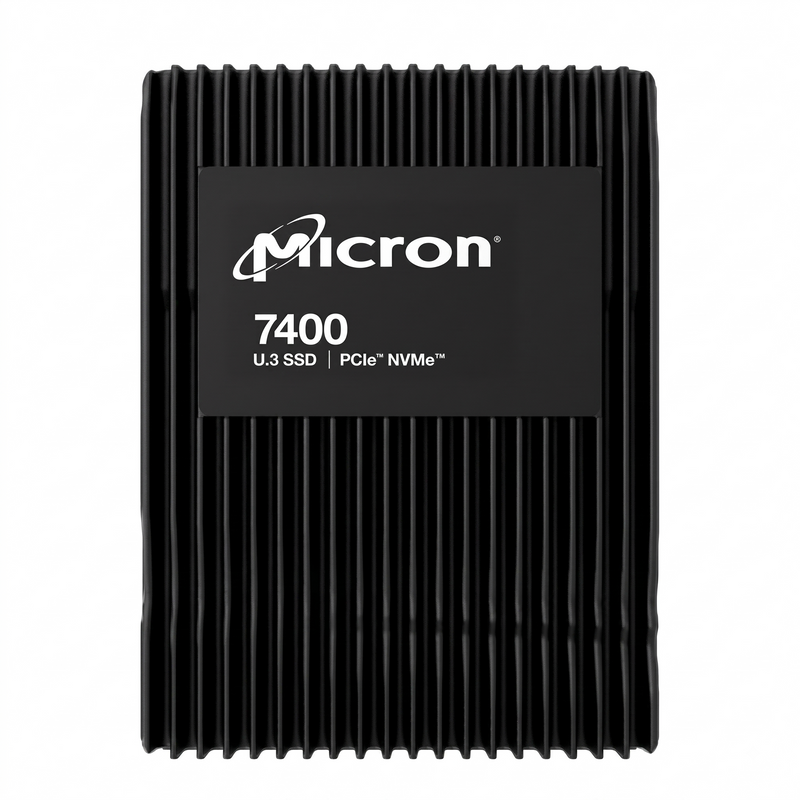 Micron 7400 MAX MTFDKCC3T2TFC 3.2TB 3 DWPD PCIe Gen 4.0 x4 8GB/s 3D TLC 2.5in Refurbished SSD