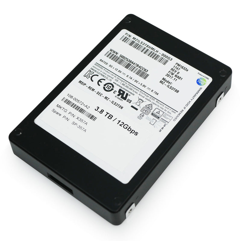 Samsung PM1633a MZILS3T8HMLH 3.84TB SAS 12Gb/s 2.5" SSD
