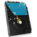 Toshiba MG08-D MG08ADP400E 4TB 7.2K RPM SATA 6Gb/s 512e 3.5in Hard Drive, back angled view