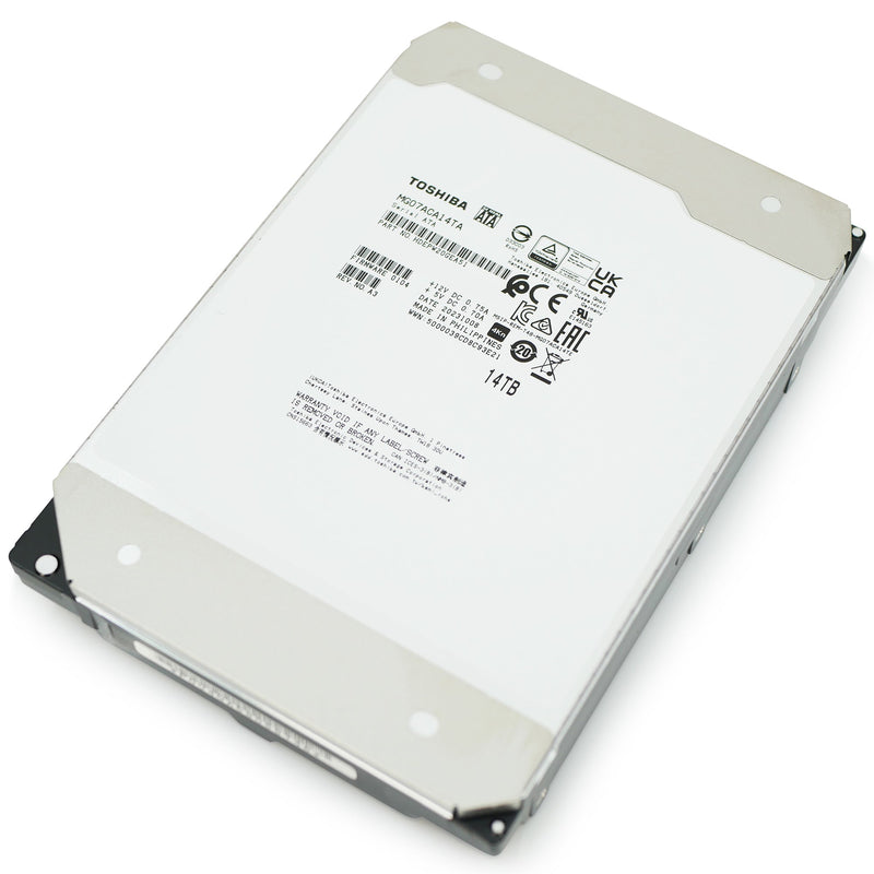 Toshiba MG07 MG07ACA14TA 14TB 7.2K RPM SATA 6Gb/s 4Kn Enterprise 3.5in Hard Drive
