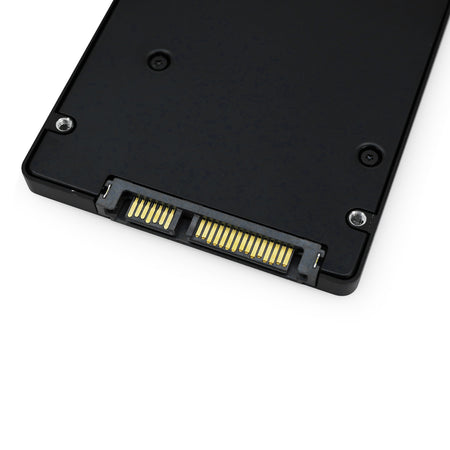Samsung PM863a MZ-7LM3T8HMLP 3.84TB SATA 6Gb/s 2.5" SSD, back bottom connectors view