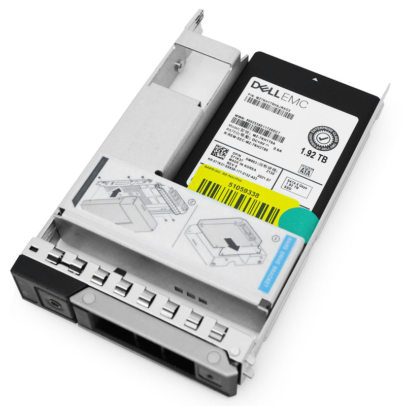 Dell G14 071K37 1.92TB 3 DWPD SATA 6Gb/s MLC Hybrid 3.5in Refurbished SSD