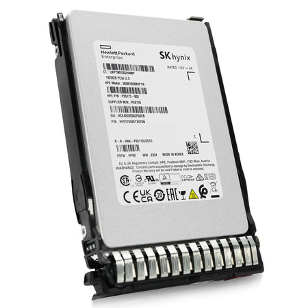 HP Generation 8 VO001920KXPTN P55173-002 1.92TB 1 DWPD PCIe Gen 4.0 x4 8GB/s 4D V6 TLC U.3 NVMe 2.5in Solid State Drive