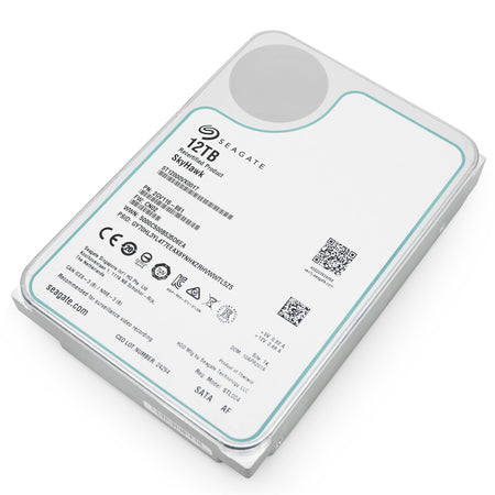 Seagate SkyHawk ST12000VX0017 12TB 7.2K RPM SATA 6Gb/s 512e 3.5in Recertified Hard Drive