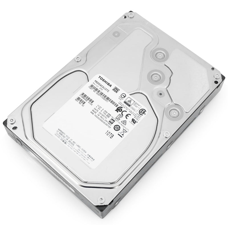 Toshiba 10TB 256MB 7200RPM SATA 6Gb/s 3.5 Internal Enterprise HDD Toshiba 10TB 256MB 7200RPM SATA 6Gb/s 3.5 Internal Enterprise HDD