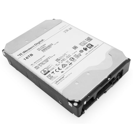 Western Digital Ultrastar DC HC550 WUH721816ALE601 0F38455 16TB 7.2K RPM SATA 6Gb/s 512e 3.5in Refurbished HDD