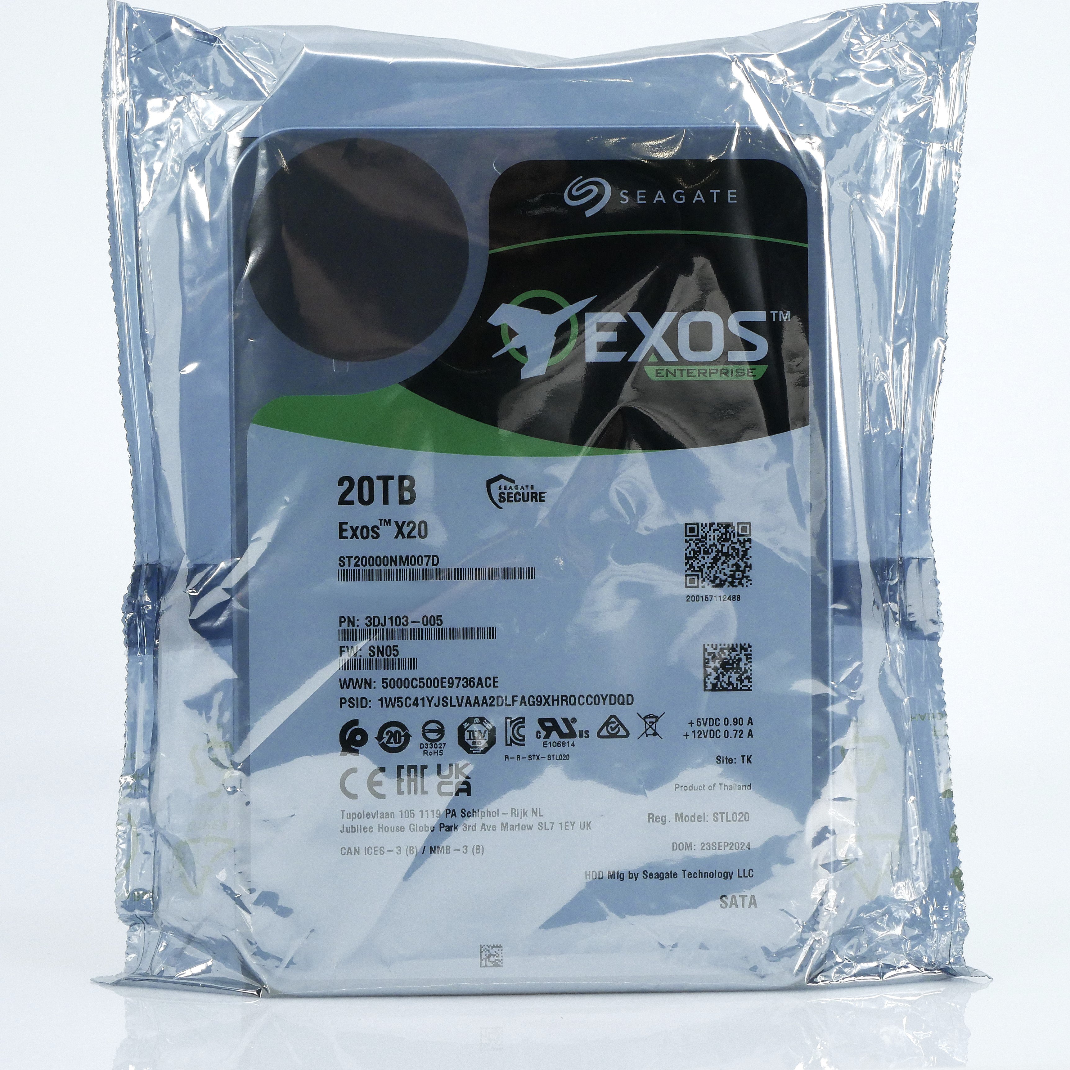 Seagate Exos 8TB HDD 2台セット 電源投入回数少ない！！ Seagate Exos 8TB HDD 2台セット 電源投入回数少ない！！ Seagate Exos