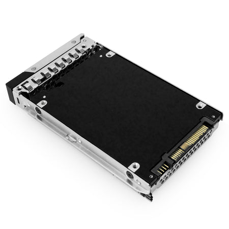 Dell G14 0J91CR 15.36TB 1 DWPD PCIe Gen 4.0 x4 8GB/s 3D TLC U.3 NVMe 2.5in Solid State Drive, back bottom connectors view