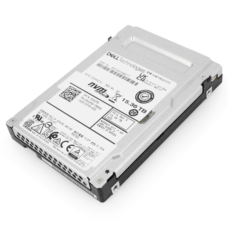 Kioxia CM7-R KCM7XRUG15T3 0DX2PD 15.36TB 1DWPD PCIe Gen 4.0 x4 8GB/s U.2 NVMe Read Intensive 3D TLC 2.5in Solid State Drive
