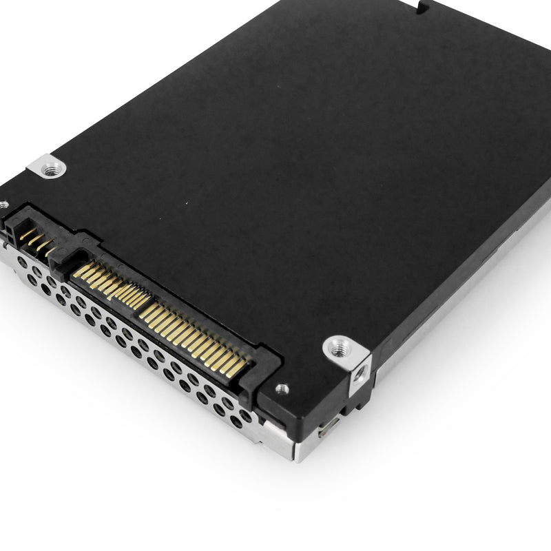 Dell/Kioxia CM6-R KCM6XRUL15T3 15.36TB 1 DWPD PCIe Gen 4.0 x4 8GB/s 3D TLC U.3 NVMe 2.5in Solid State Drive, back bottom connectors view