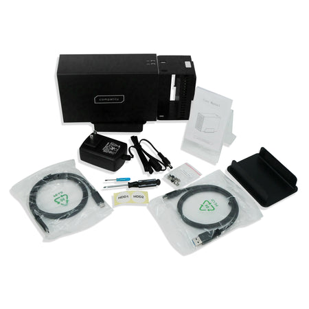 Compatily LX23 USB-C 10Gbps External HDD and HUB