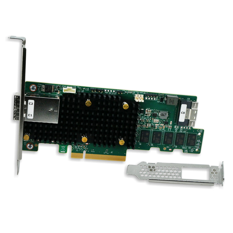 LSI SAS/SATA, NVMe Raid Controller 9580-8i8e Gen 4.0 PCIe (NVMe) 12Gb/s SAS 6Gb/s SATA Full Height