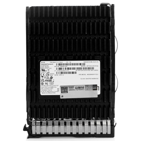 HP Generation 8 P66093-004 6.4TB 3 DWPD PCIe Gen 4.0 x4 8GB/s 3D TLC U.3 NVMe 2.5in Refurbished SSD