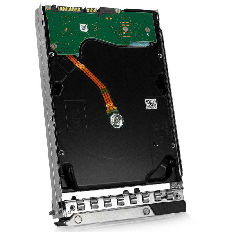 Dell G14 0JWV1P 16TB 7.2K RPM SATA 6Gb/s 512e 3.5in Hard Drive, back angled view