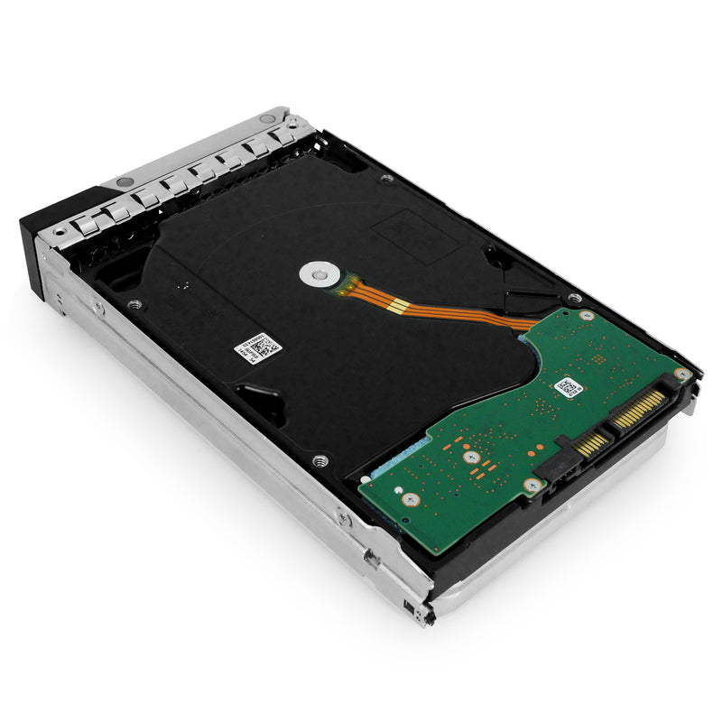 Dell G14 0JWV1P 16TB 7.2K RPM SATA 6Gb/s 512e 3.5in Hard Drive, back bottom connectors view