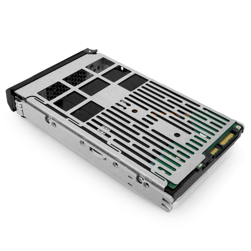 Dell G13 0JWV1P 16TB 7.2K RPM SATA 6Gb/s 512e 3.5in Hard Drive, back bottom angled view