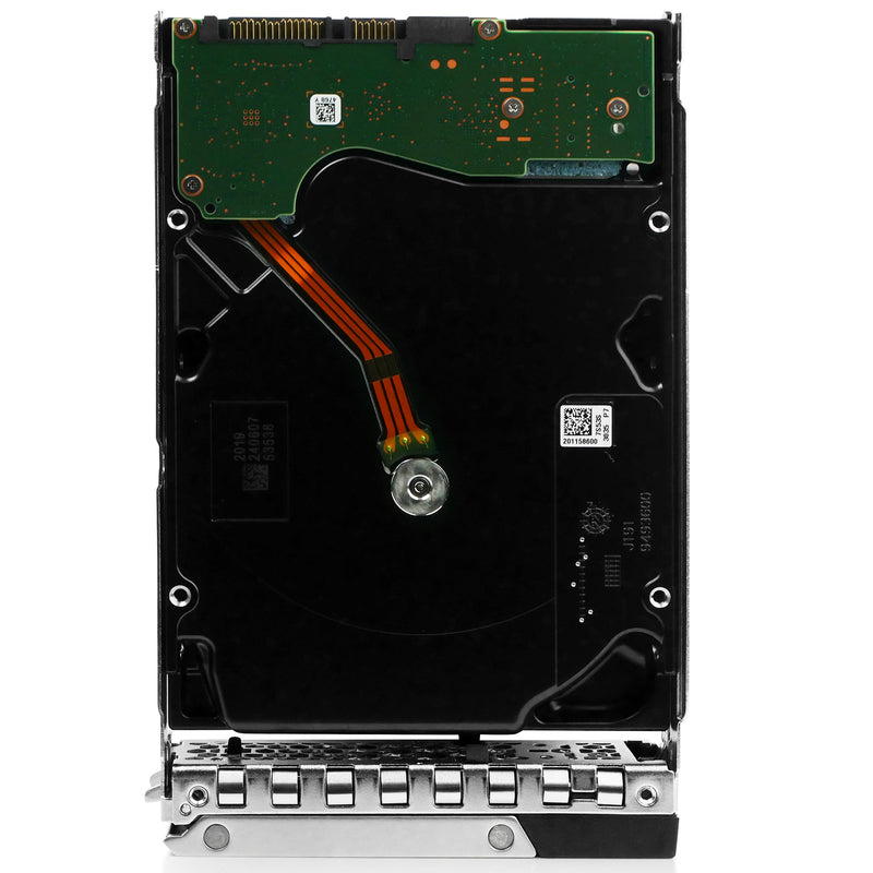 Dell G14 0KTJTY 12TB 7.2K RPM SATA 6Gb/s 512e 3.5in Refurbished HDD, back view