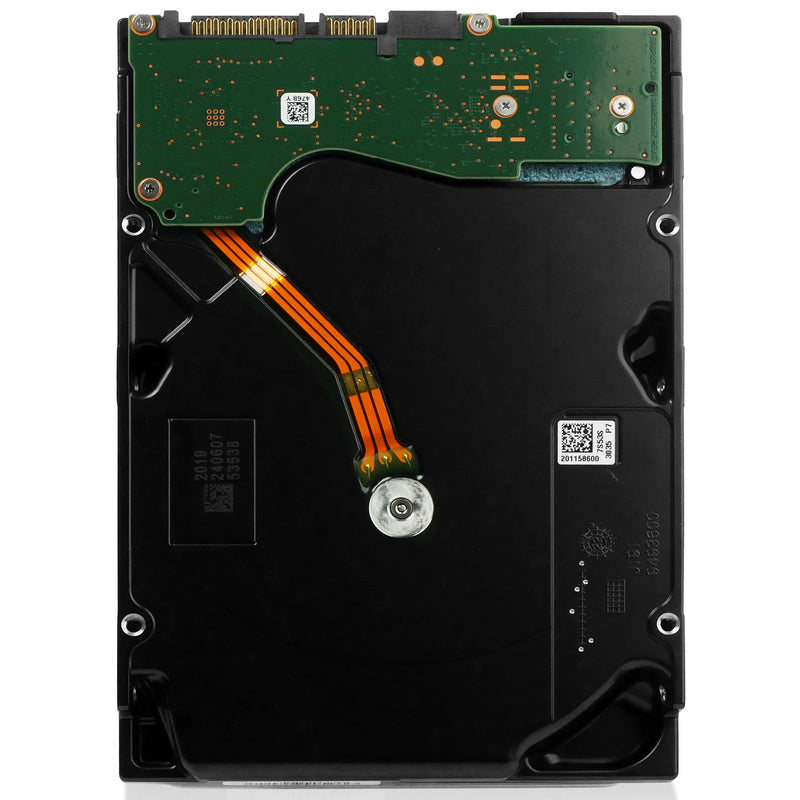 Dell/Seagate Exos X18 ST12000NM002J 12TB 7.2K RPM SATA 6Gb/s 512e 3.5in Hard Drive, back view