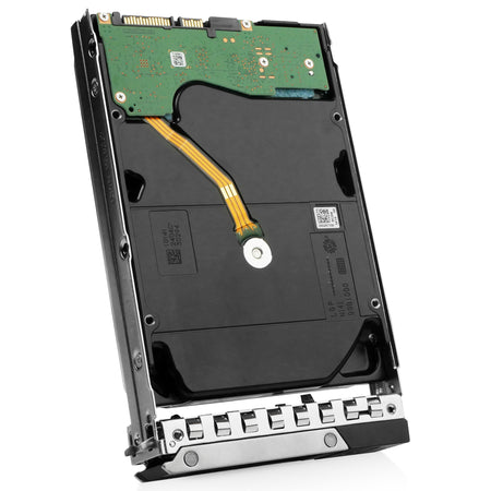 Dell G14 0WDVF4 20TB 7.2K RPM SATA 6Gb/s 512e 3.5in Hard Drive, back angled view