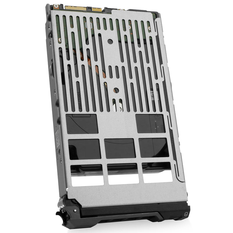 Dell G13 0M1C0T 12TB 7.2K RPM SAS 12Gb/s 512e 3.5in Enterprise Hard Drive, back angled view